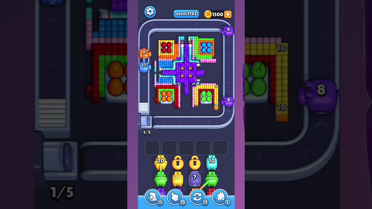 Pixel Flow Level 1743