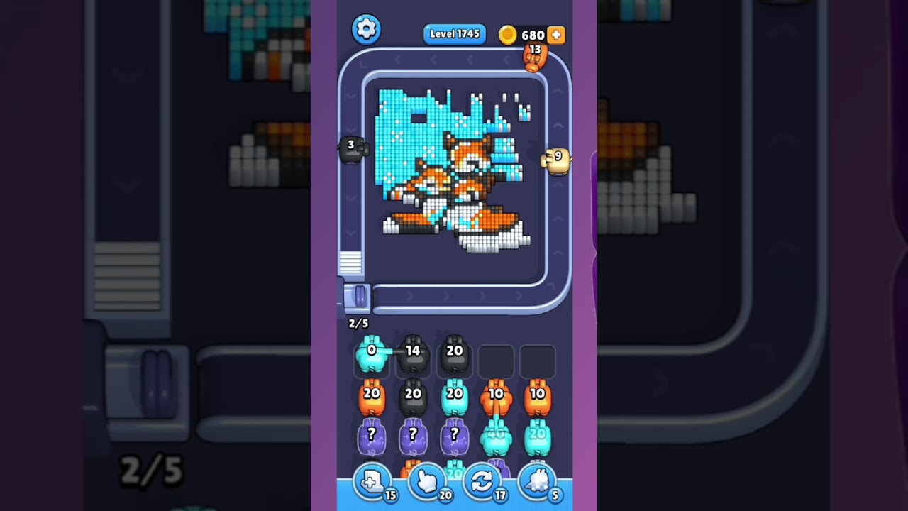 Pixel Flow Level 1745