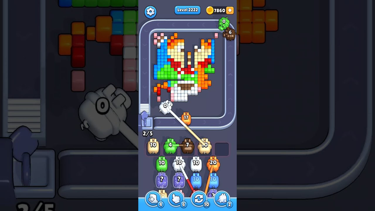 Pixel Flow Level 2222