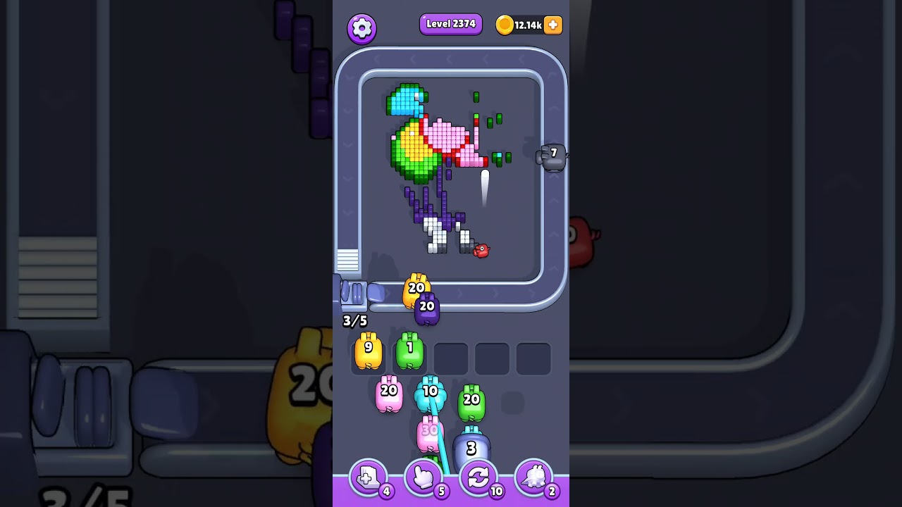 Pixel Flow Level 2374