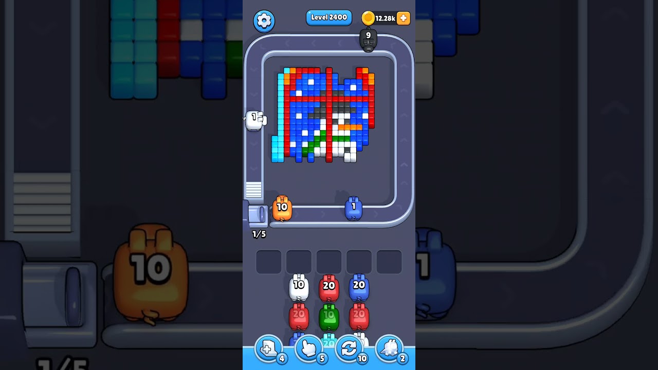 Pixel Flow Level 2400