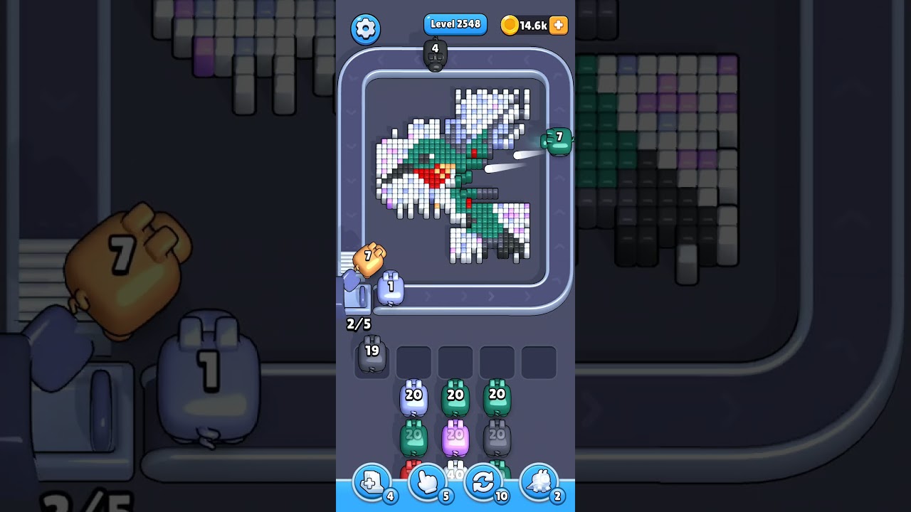Pixel Flow Level 2548