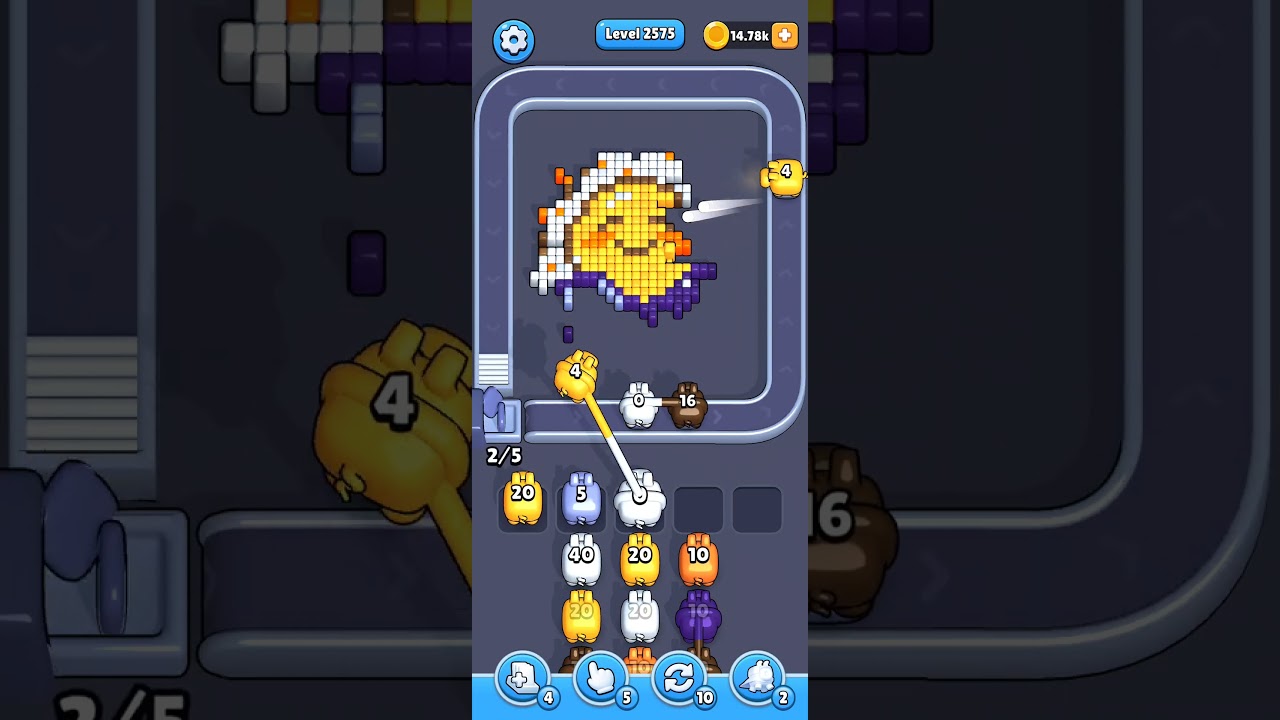 Pixel Flow Level 2575