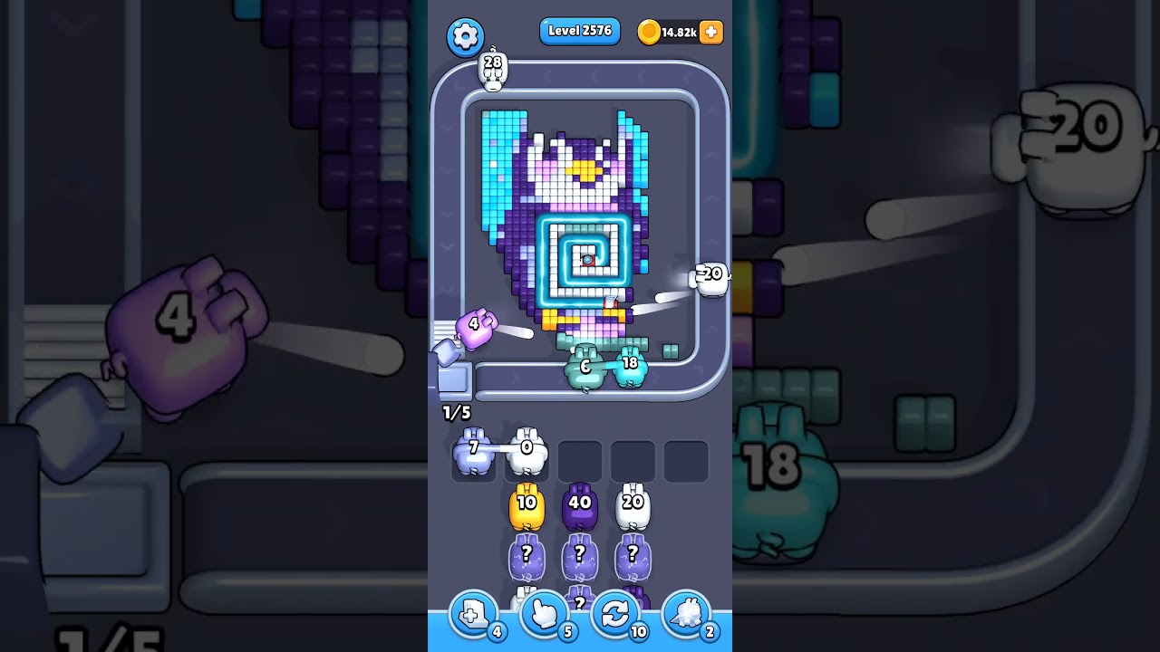 Pixel Flow Level 2576