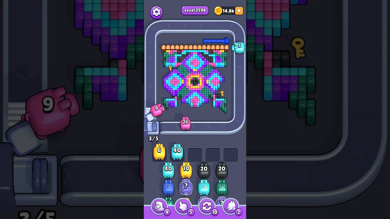 Pixel Flow Level 2598