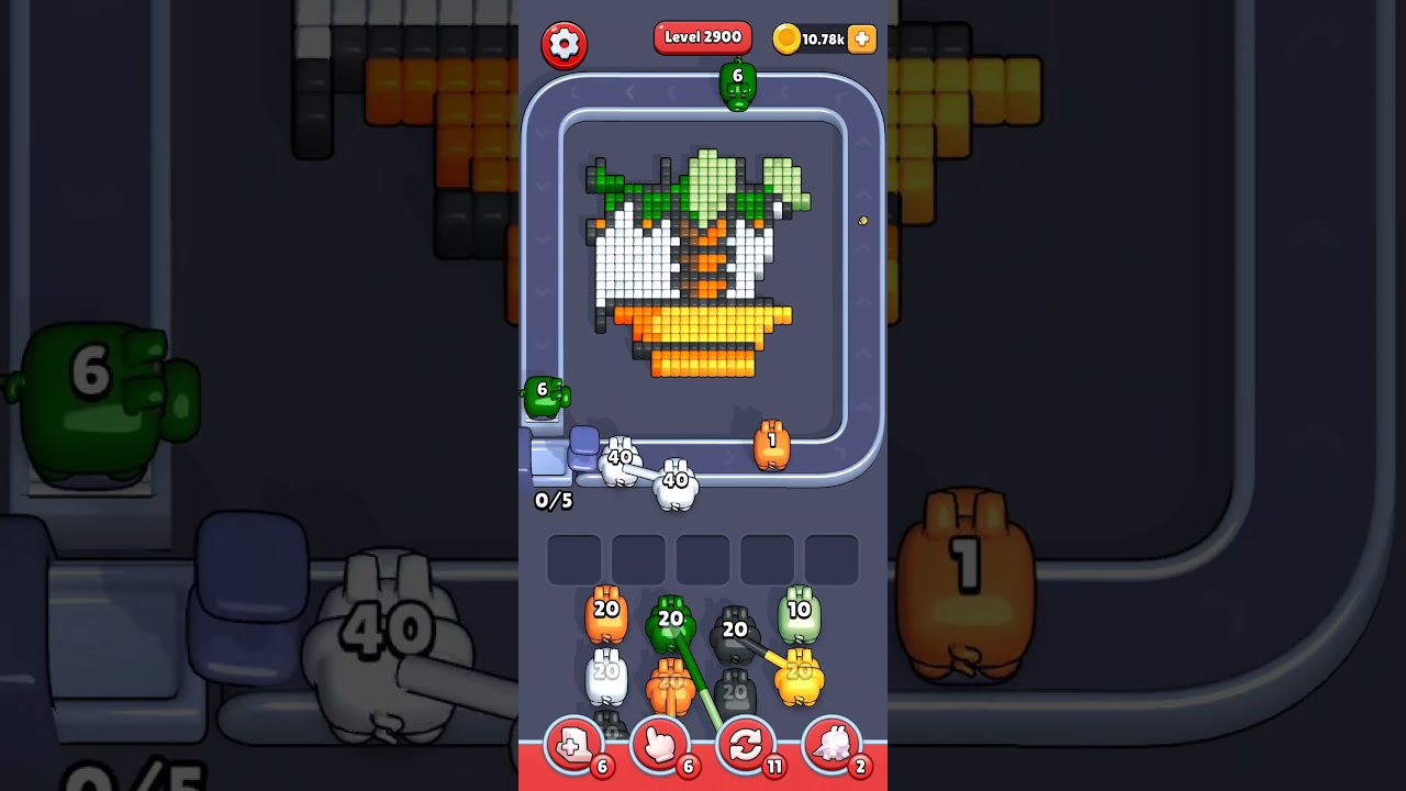 Pixel Flow Level 2900