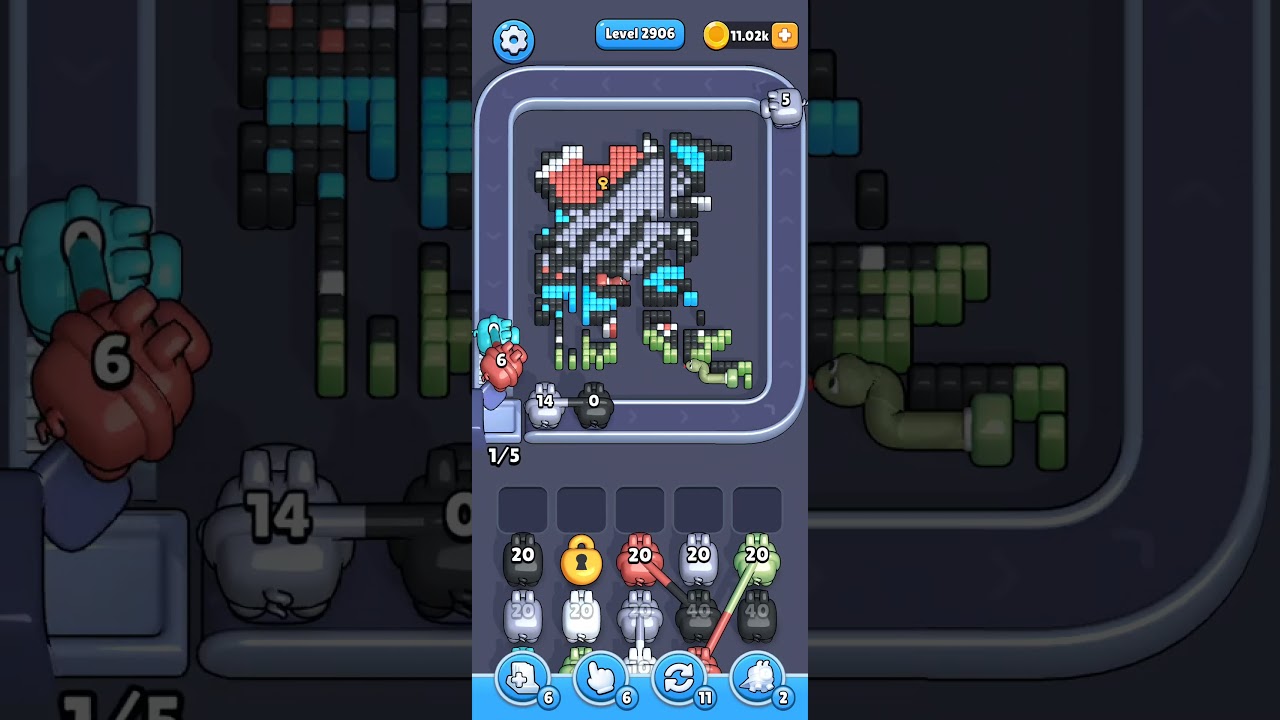 Pixel Flow Level 2906