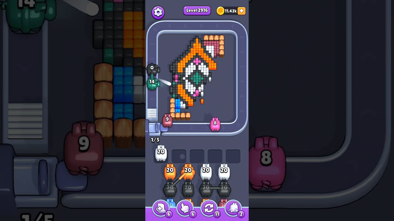 Pixel Flow Level 2916