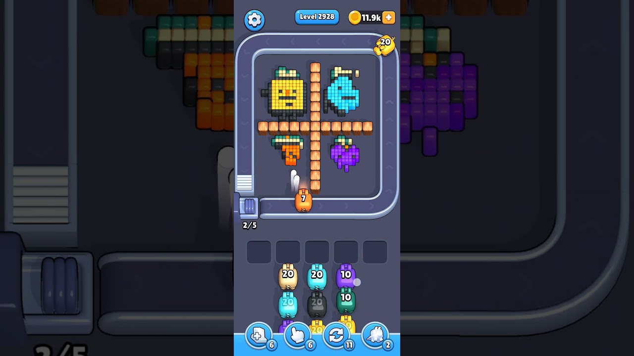 Pixel Flow Level 2928