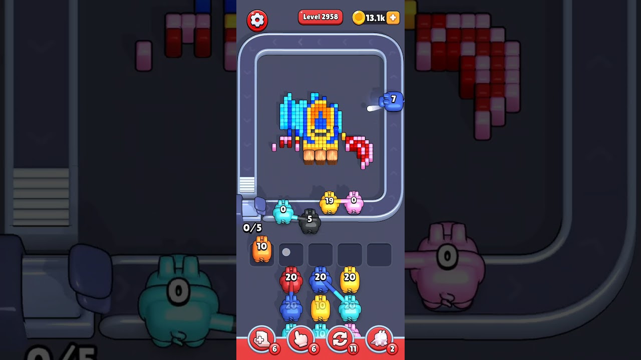 Pixel Flow Level 2958
