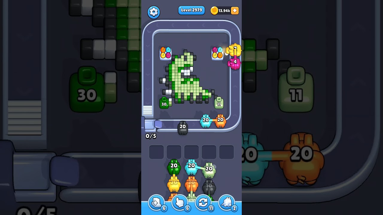 Pixel Flow Level 2979