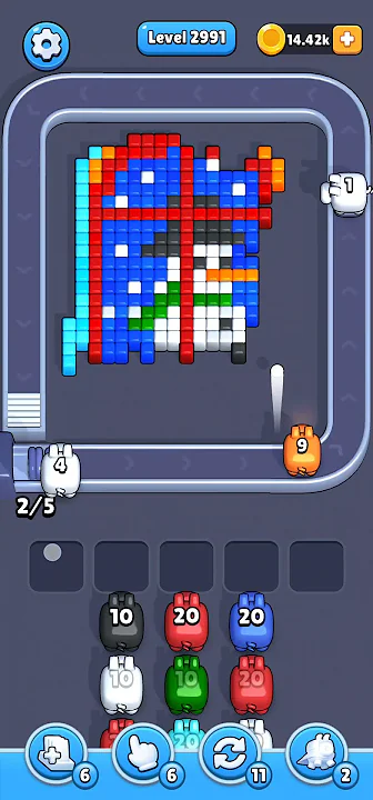 Pixel Flow Level 2991