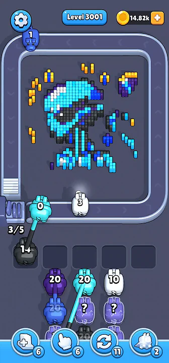 Pixel Flow Level 3001