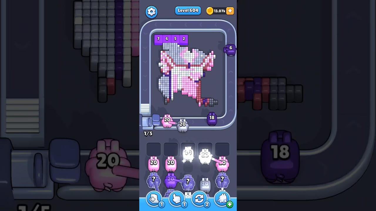 Pixel Flow Level 604