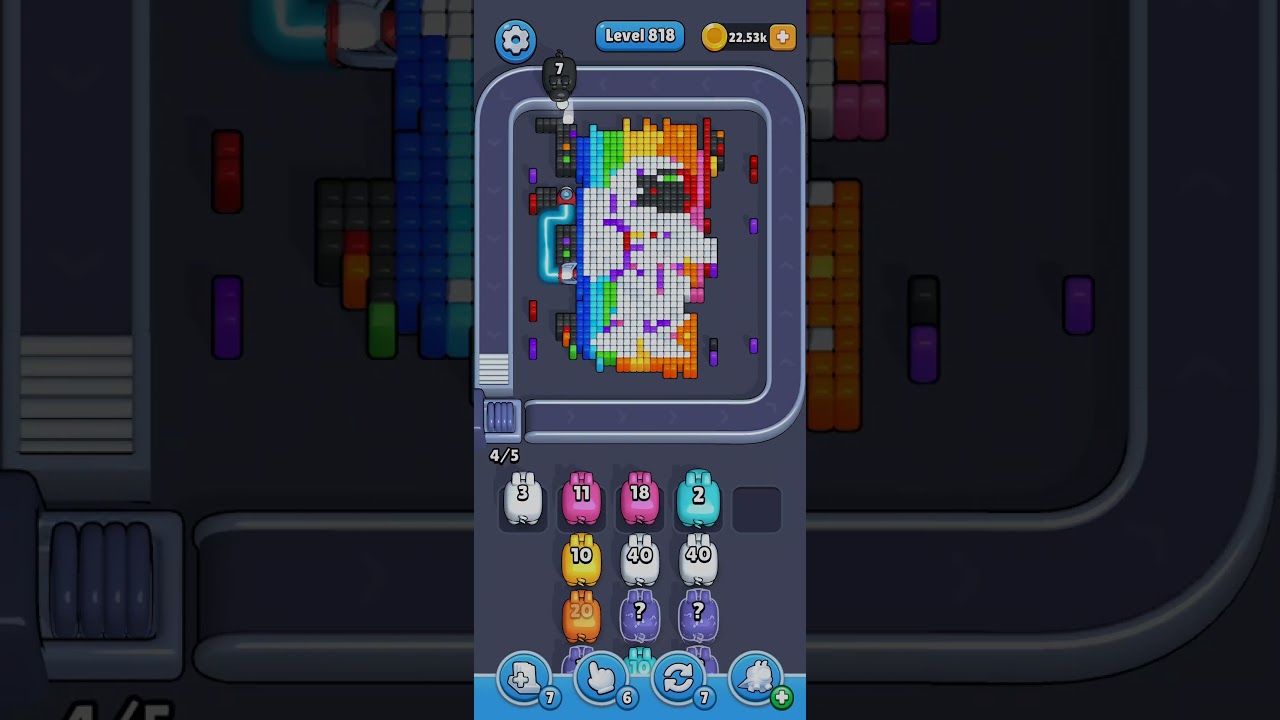 Pixel Flow Level 818